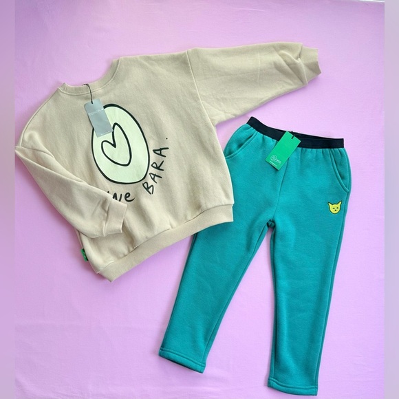 NWT Bemon Toddler Fleece Pants - Korean Brand - Size 4-5T - Picture 9 of 9